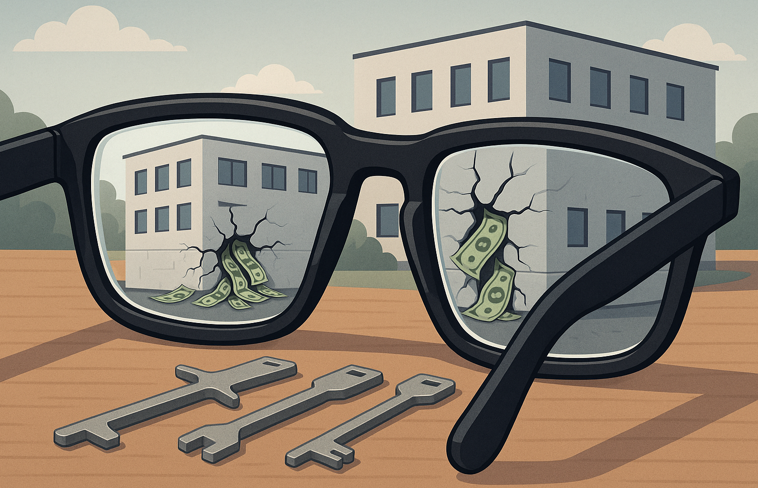 Urgency test glasses