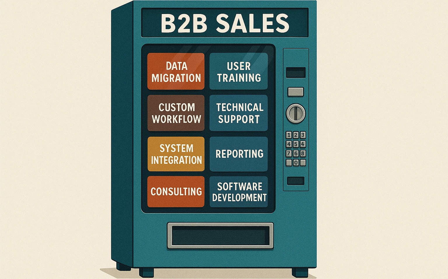 The B2B vending machine